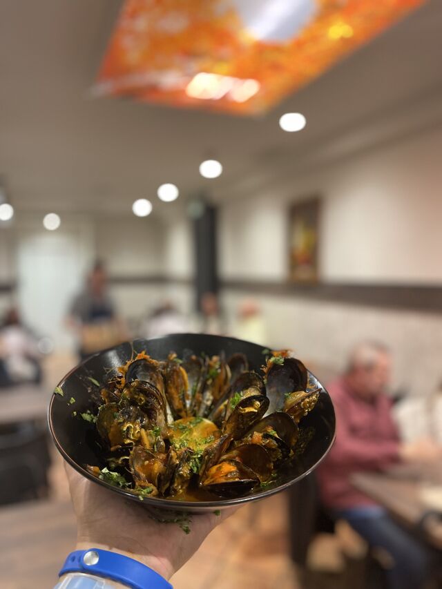Mejillones en salsa 