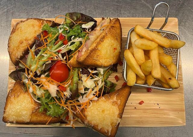 Croque-monsieur truffé