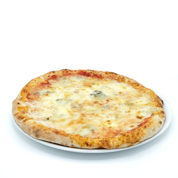 pizza 4-tomate mozzarella parmisan gorgonzola 