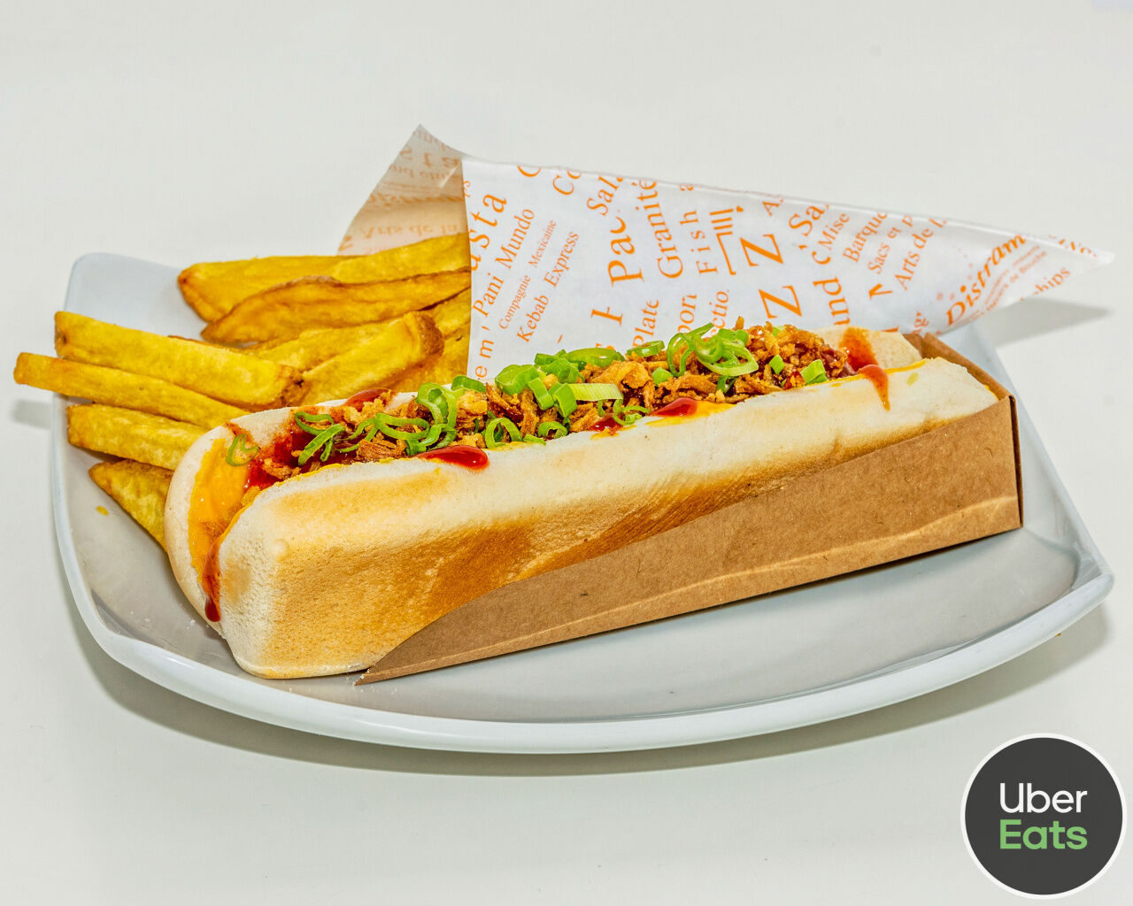 hot dog Louisiane + Frite