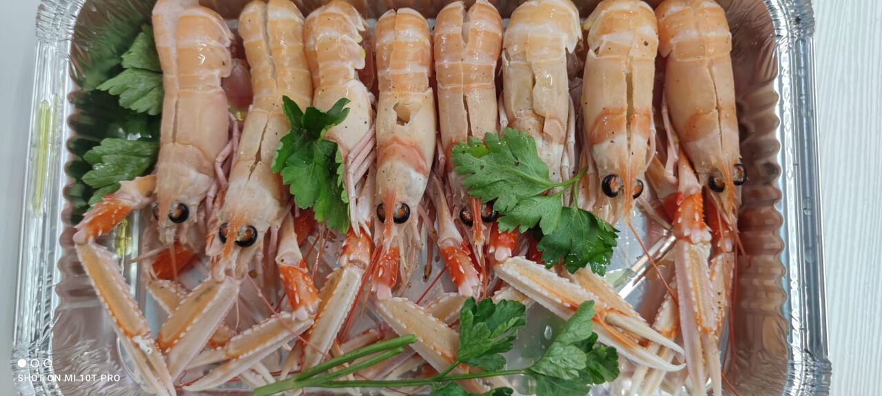 Scampi crudi