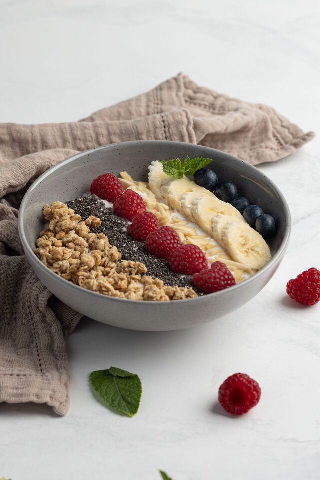 Porridge-Fruit Bowl 
