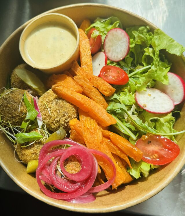 Bitterballen patates douces 