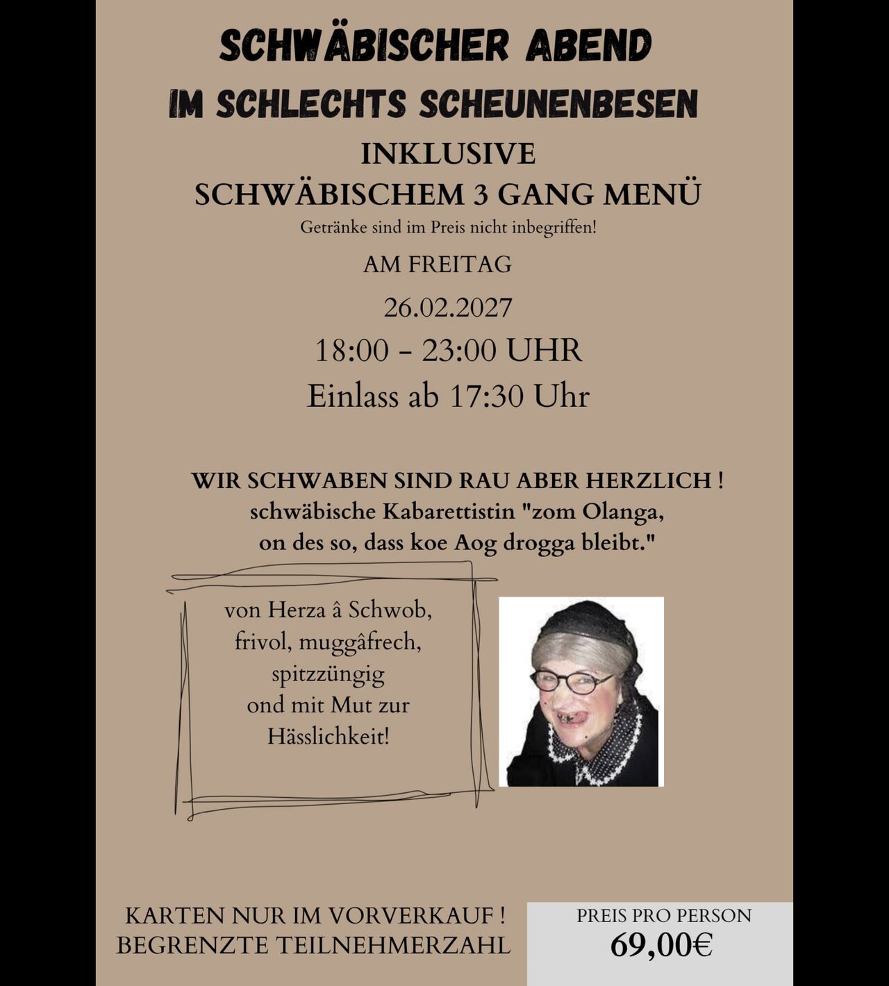 Schwäbischer Abend 26.02.2027