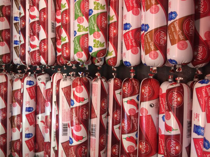 Saucissons au choix 3=5€ ou 2€ pièce (450gr la pièce)