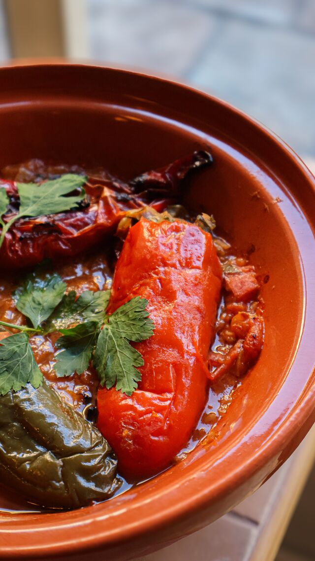 Poivrons farcis au Poisson