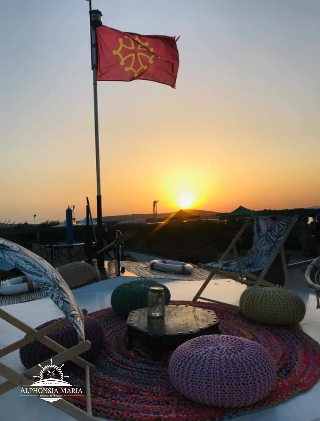 Comme tous les soirs nos couchers du soleils éblouissants 