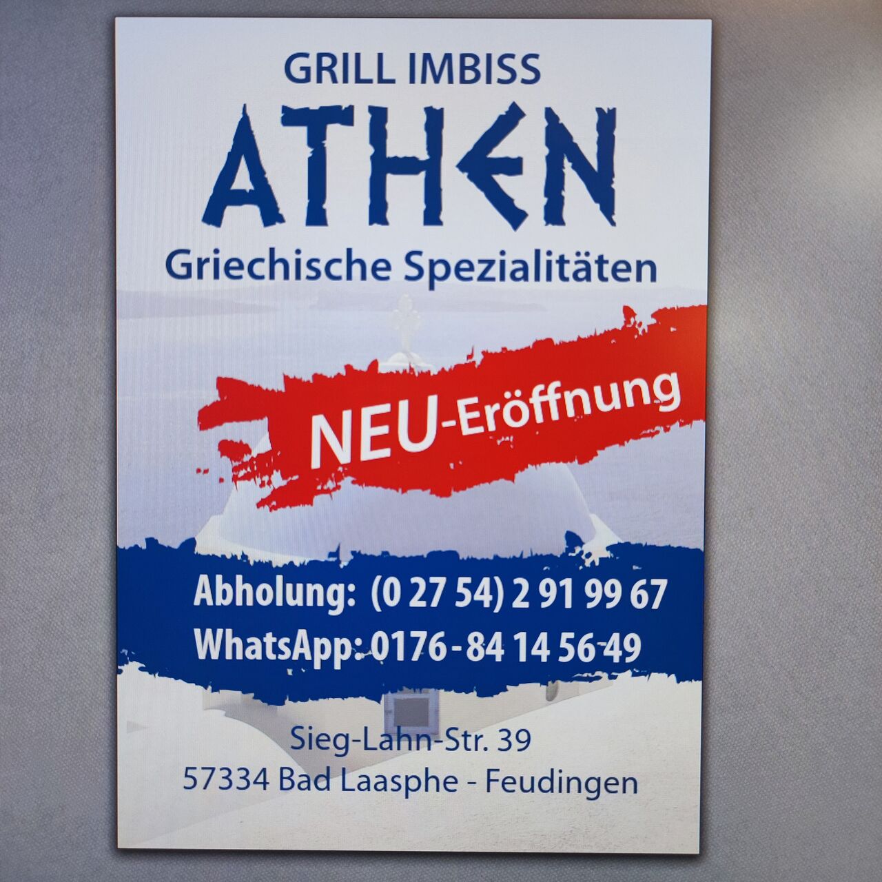 Imbiss In Meiner Nähe Jetzt Geöffnet Grill & Imbiss Athen - Bad Laasphe | Griechische Küche in meiner Nähe