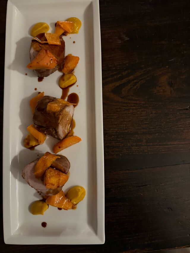 Filetto di maiale con carote 