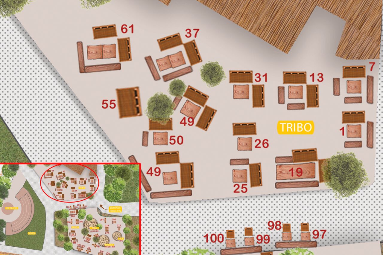 TRIBO's map