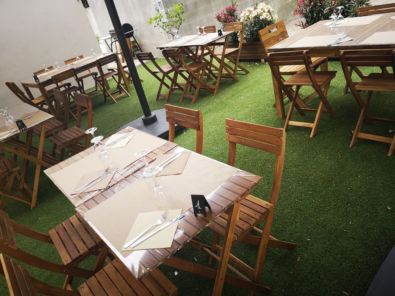 La Terrasse extérieure