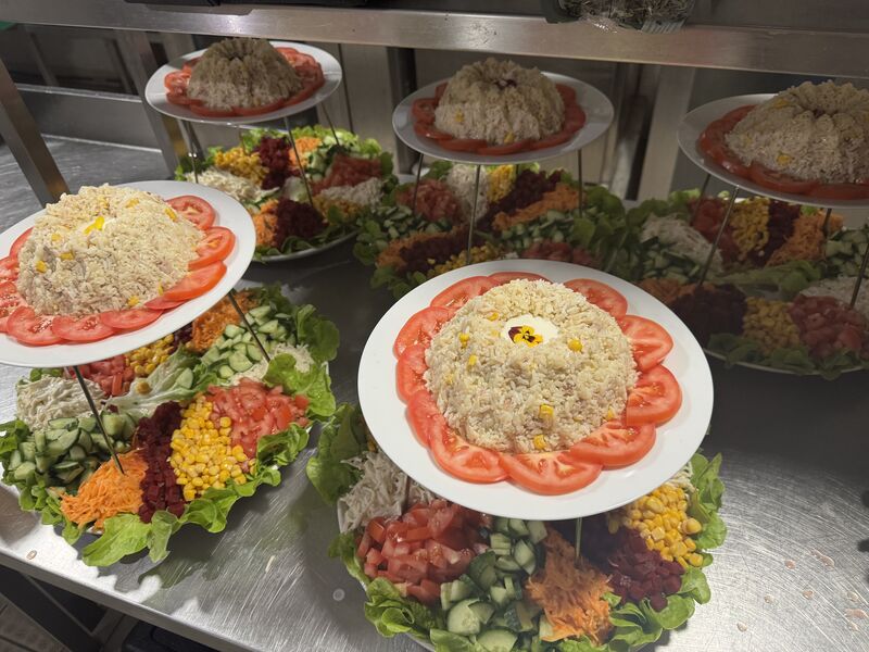 Salade composé mariage 
