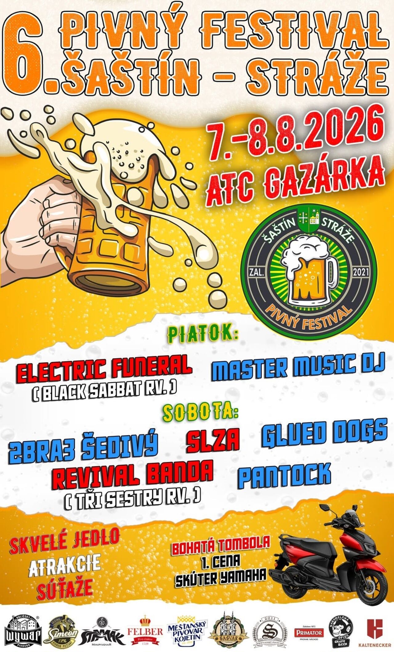Pivný výber na 6. Pivnom festivale Šaštín - Stráže