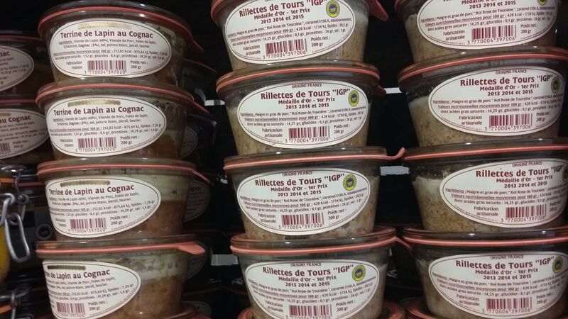 charcuterie de Touraine...