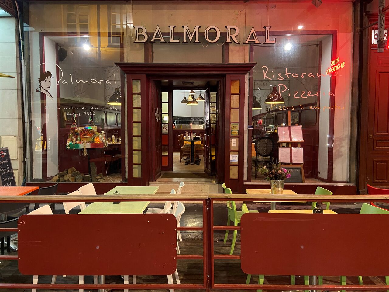 Profitez de la terrasse aux beaux jours 