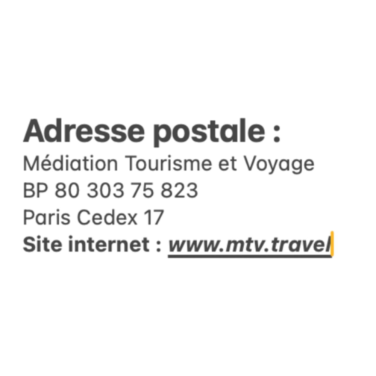 Avis à nos clients : réclamations/conflits