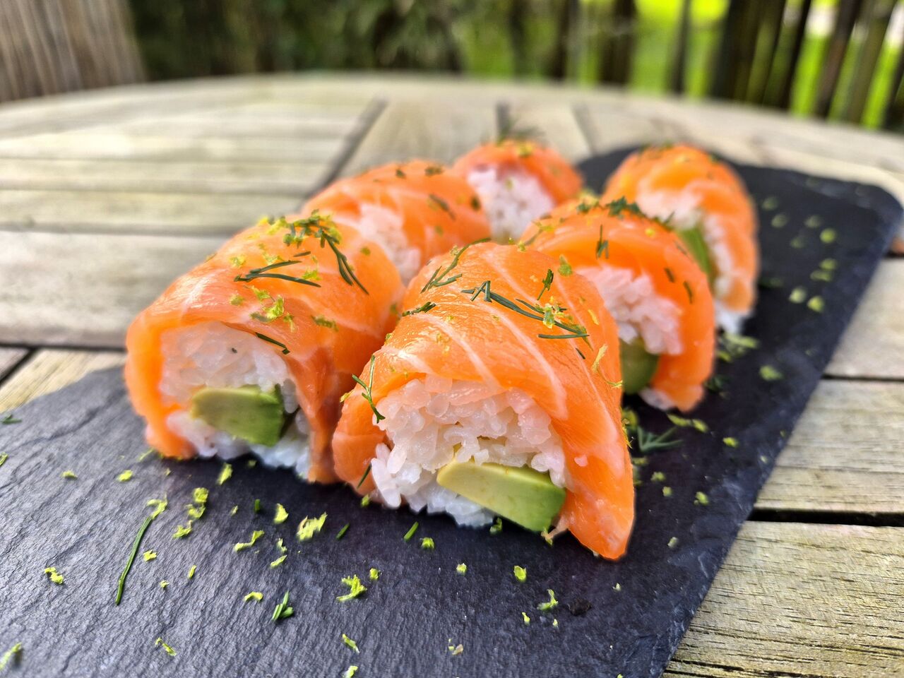 Salmon roll Avocat / 7,50 €