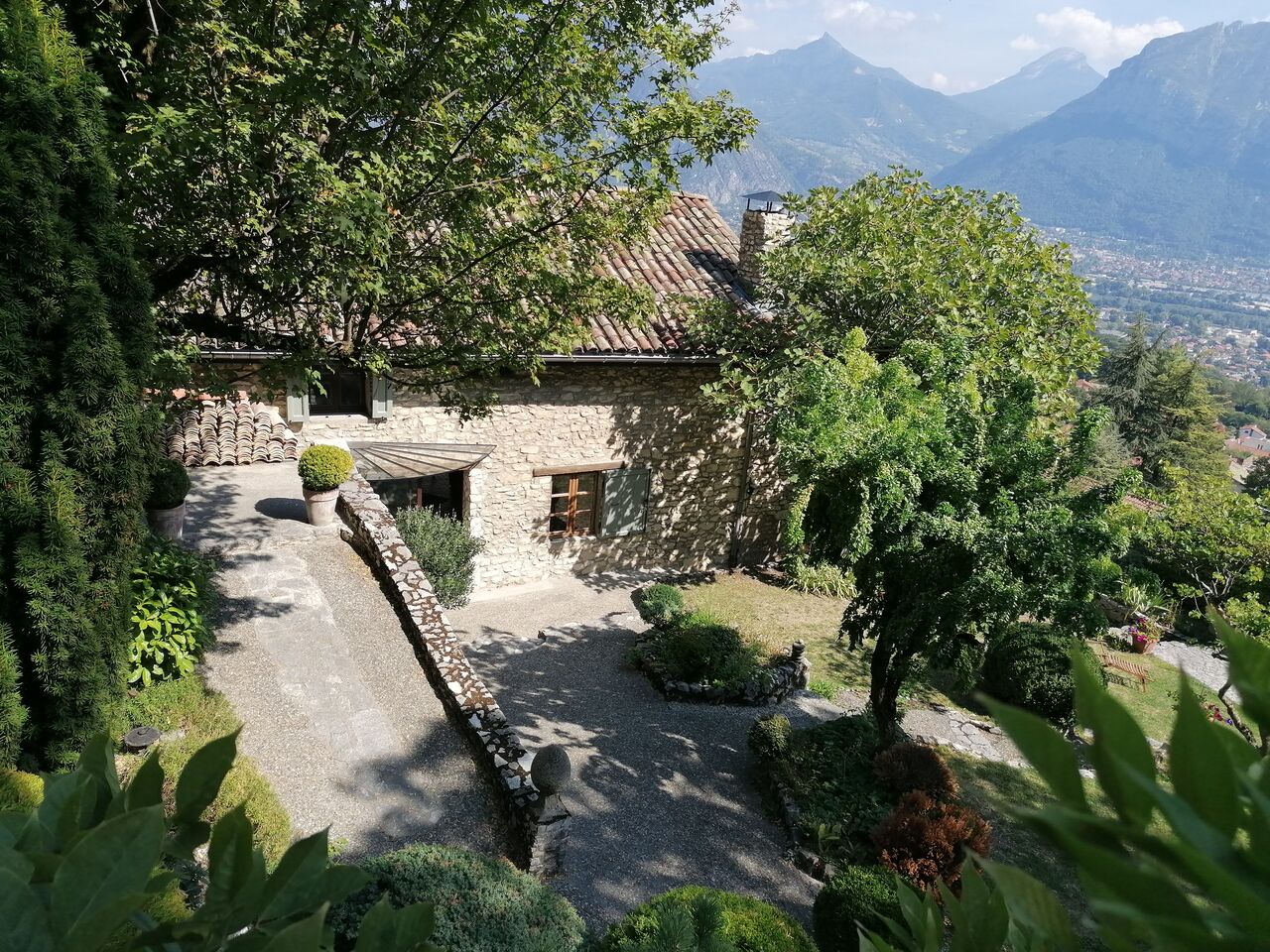 L'entrée du restaurant 