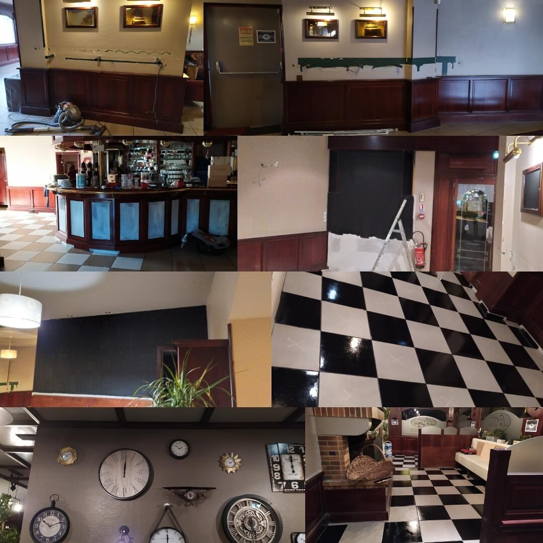 Durant la période de Noël nous avons fermé quelques jours pour refaire un coup de déco dans notre cher restaurant