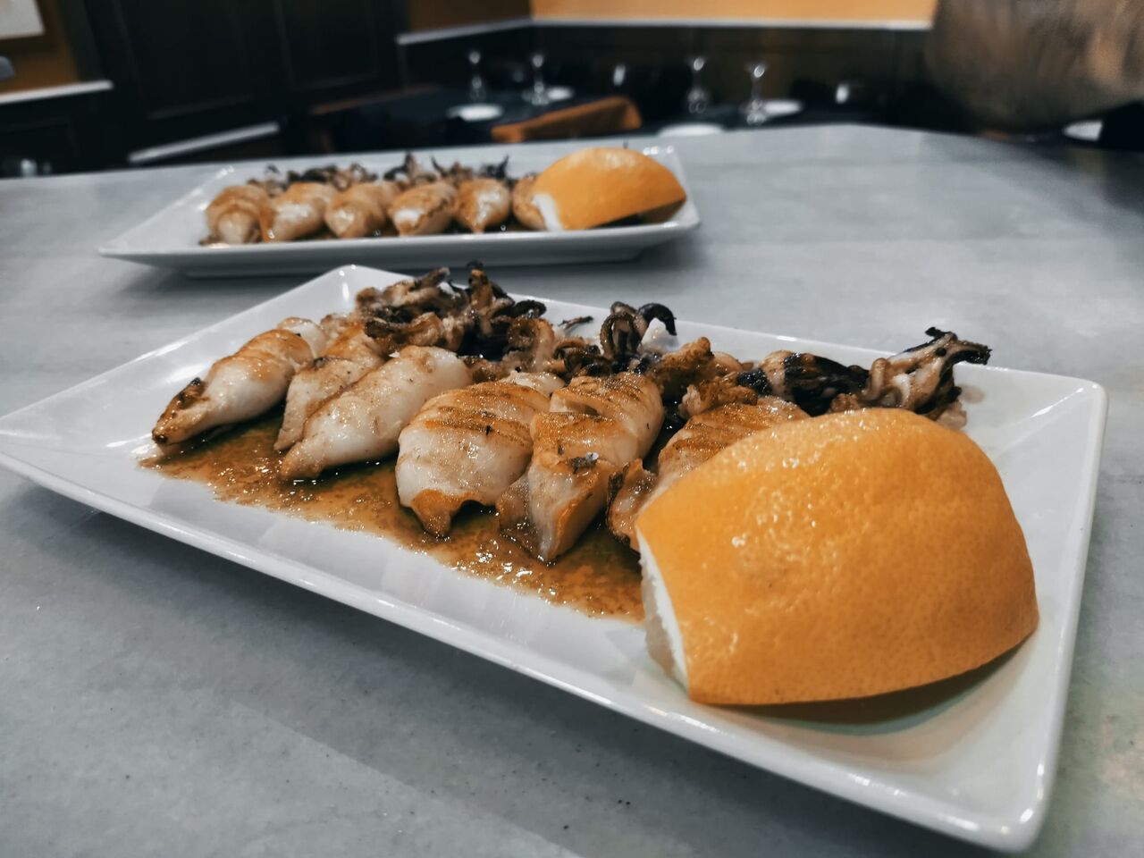 Calamares al ajillo