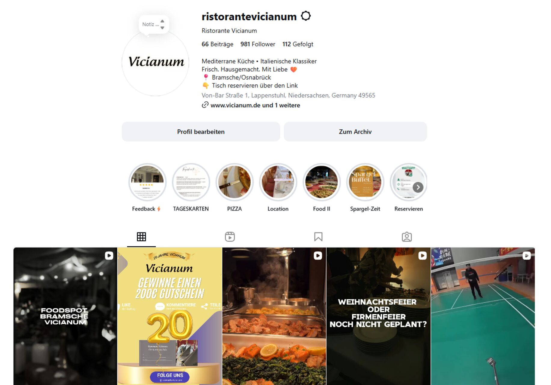 Immer auf dem neusten Stand