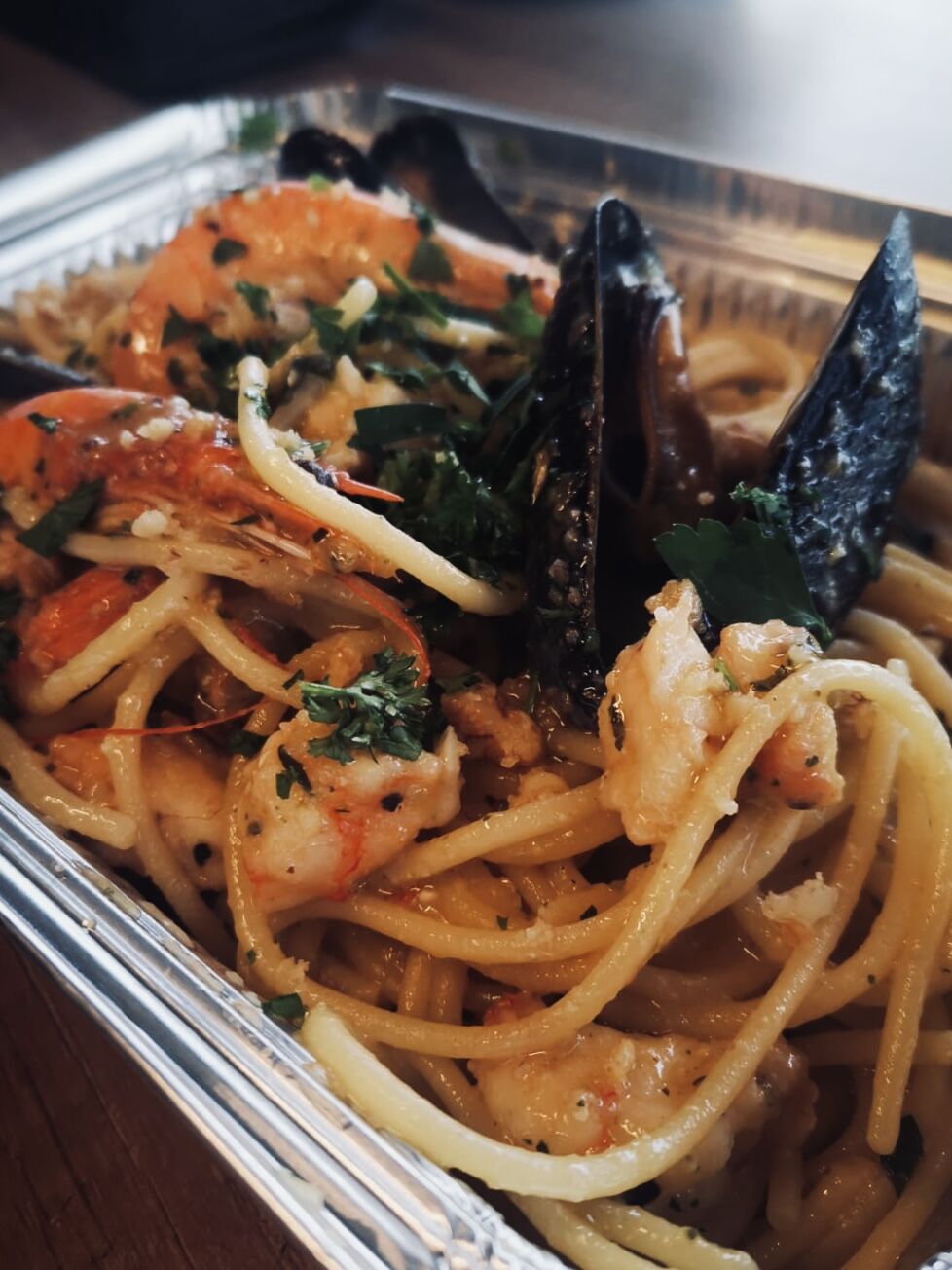 Spaghetti ai frutti di mare 