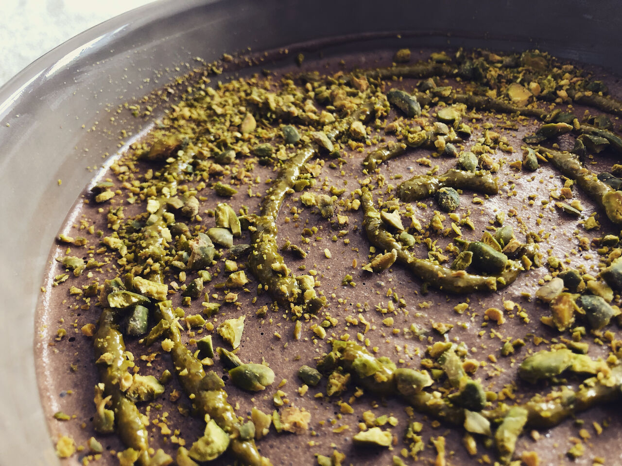 Mousse au Chocolat / Pistache praliné