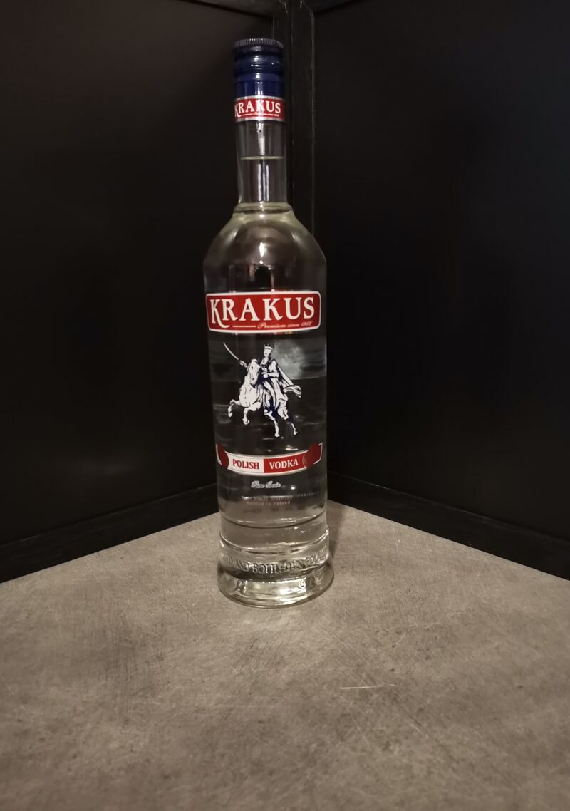 Krakus = vodka polonaise=23.50€ 