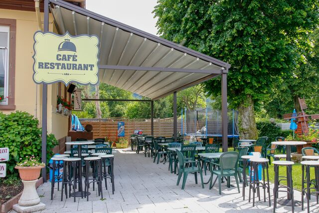 Terrasse restaurant (70 couverts)