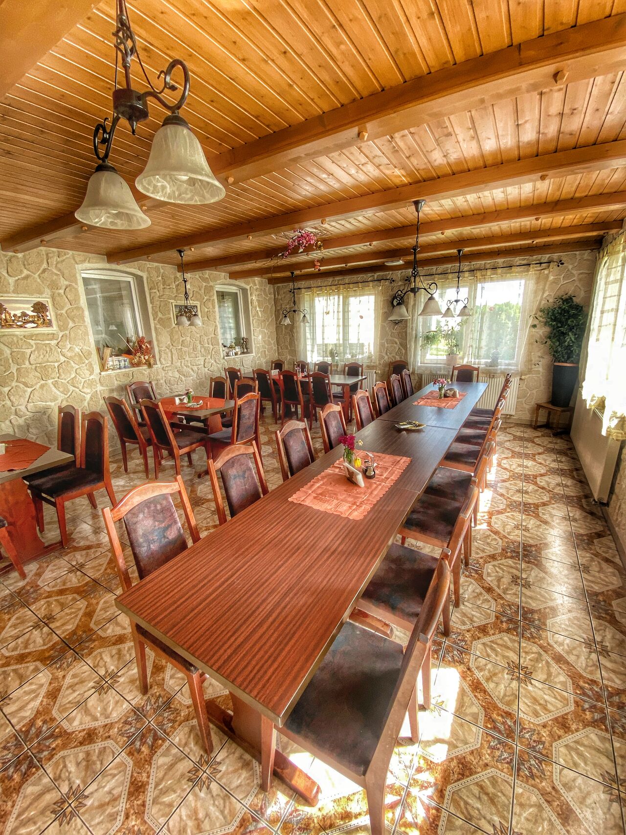 Der Anbau perfekt für Feierlichkeiten aller Art