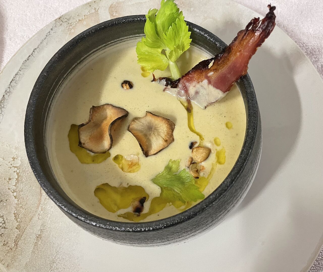 Velouté de topinambours