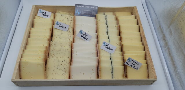 plateau raclette varié