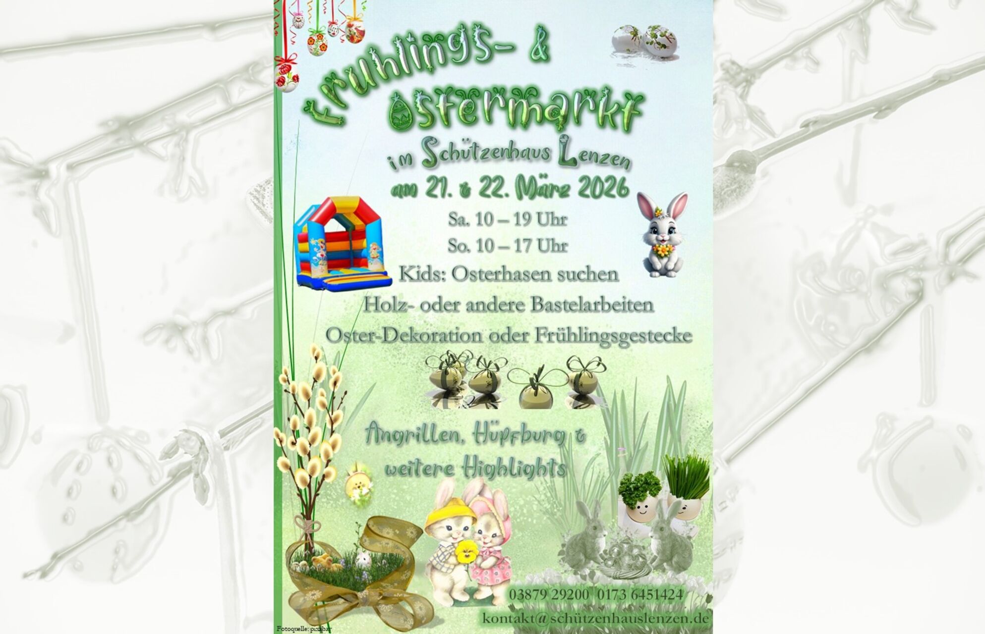 21. + 22.03.2026 - Frühlings- und Ostermarkt