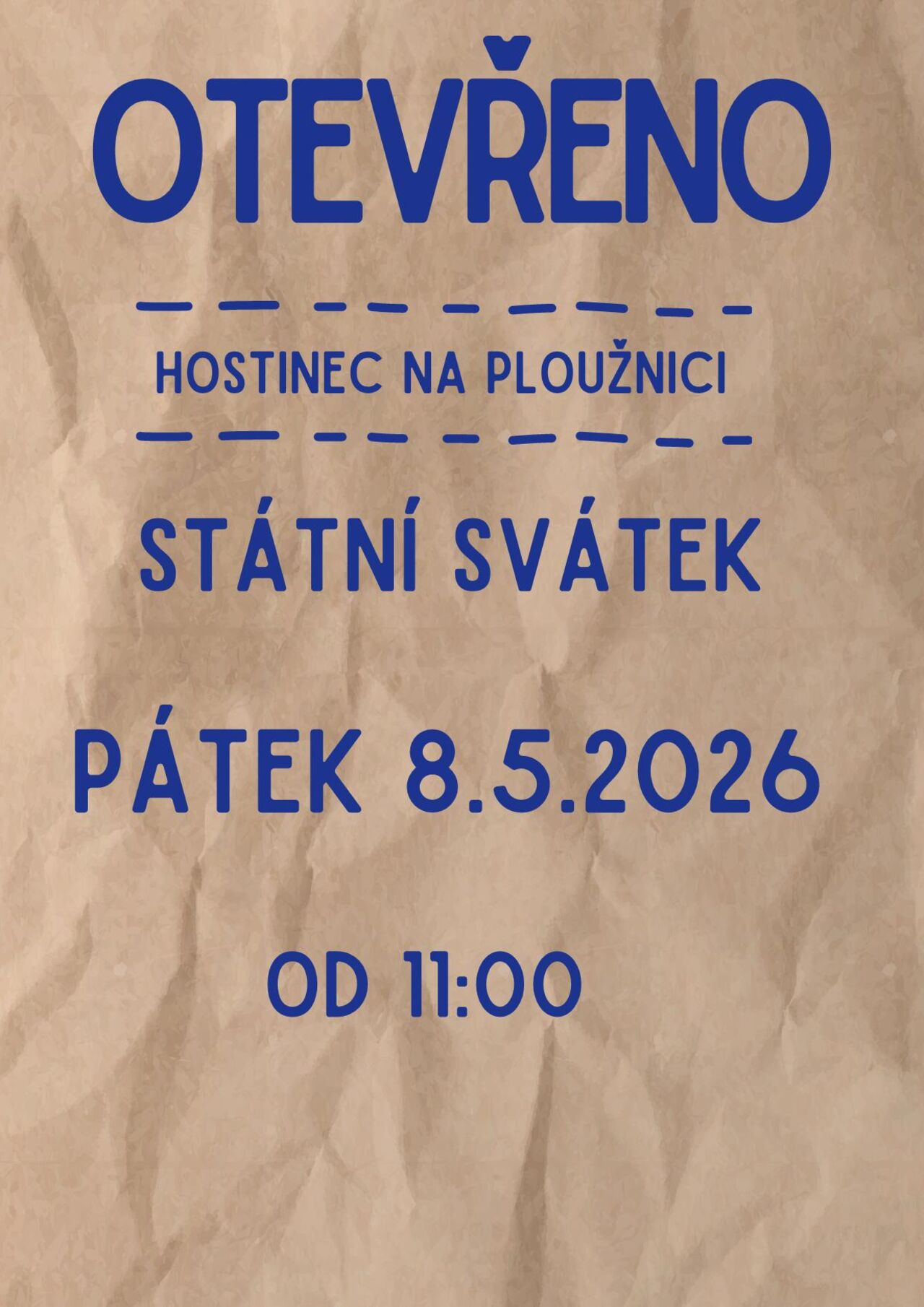 STÁTNÍ SVÁTEK 5.8.2026