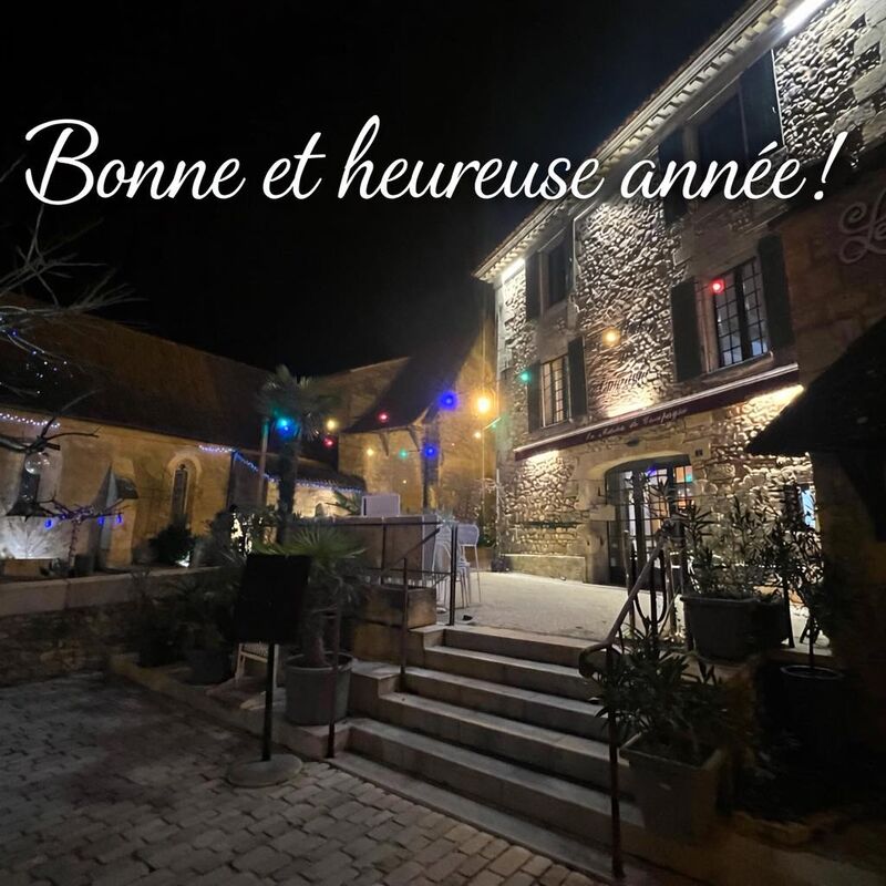 Bonne année façade 2025