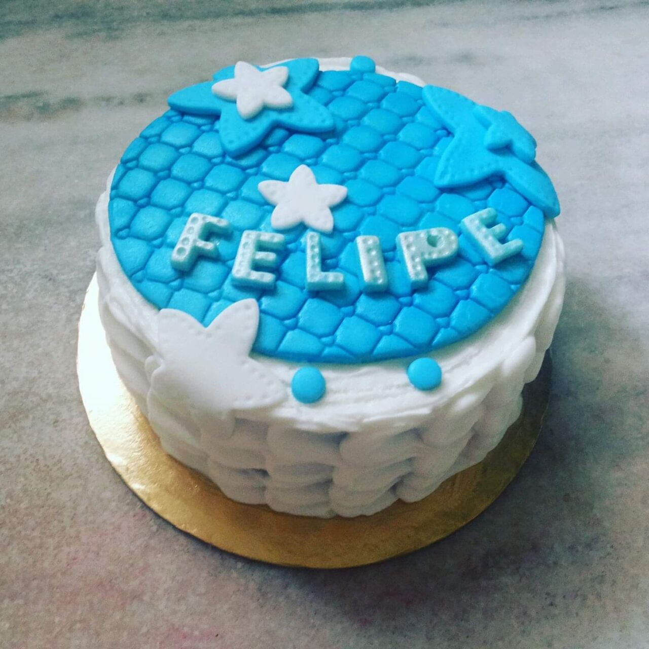 Bolo com Pasta Americana 