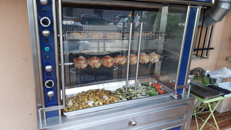 Poulet a la rôtisserie 