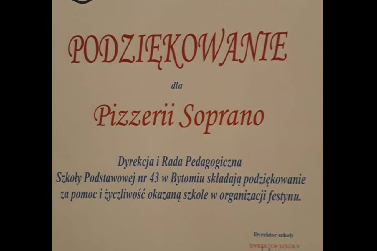 Podziękowania