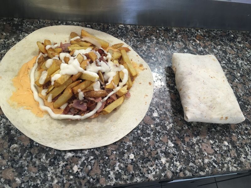 Tacos en préparation 