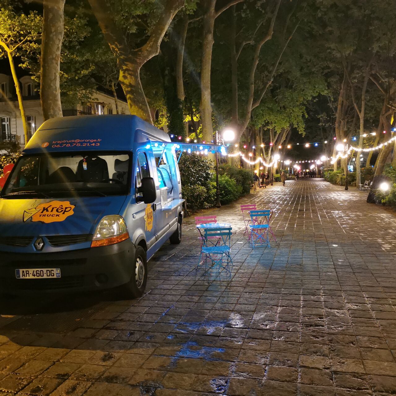 Tournage d'un film à tours