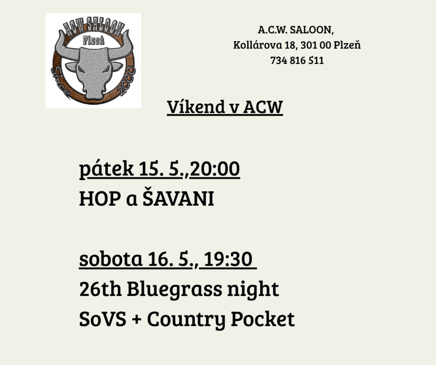 Víkendová jízda v ACW