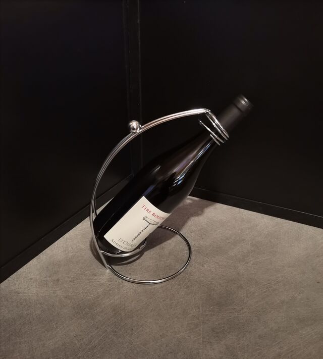 Panier verseur en chrome (vendu sans la bouteille) = 8.90€ 