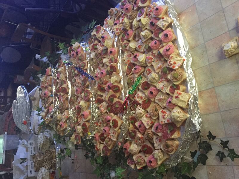 Escalier de toasts froids 