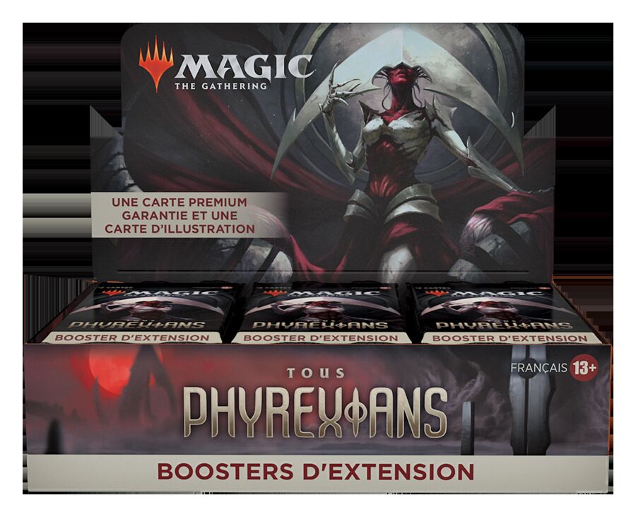 Boîte d'extension Tous Phyrexians : 140€