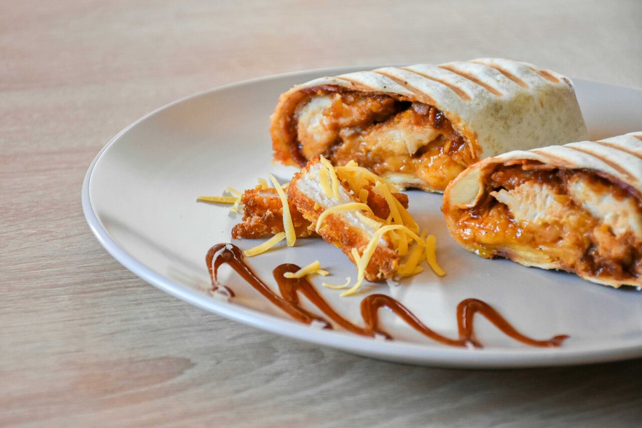BBQ kuřecí spicy tortilla