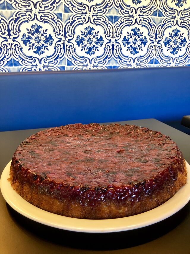 Gâteau aux fruits rouges