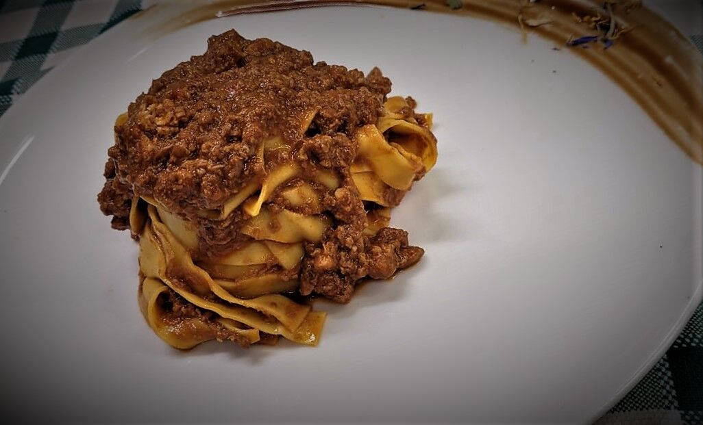 TAGLIATELLE AL RAGU'