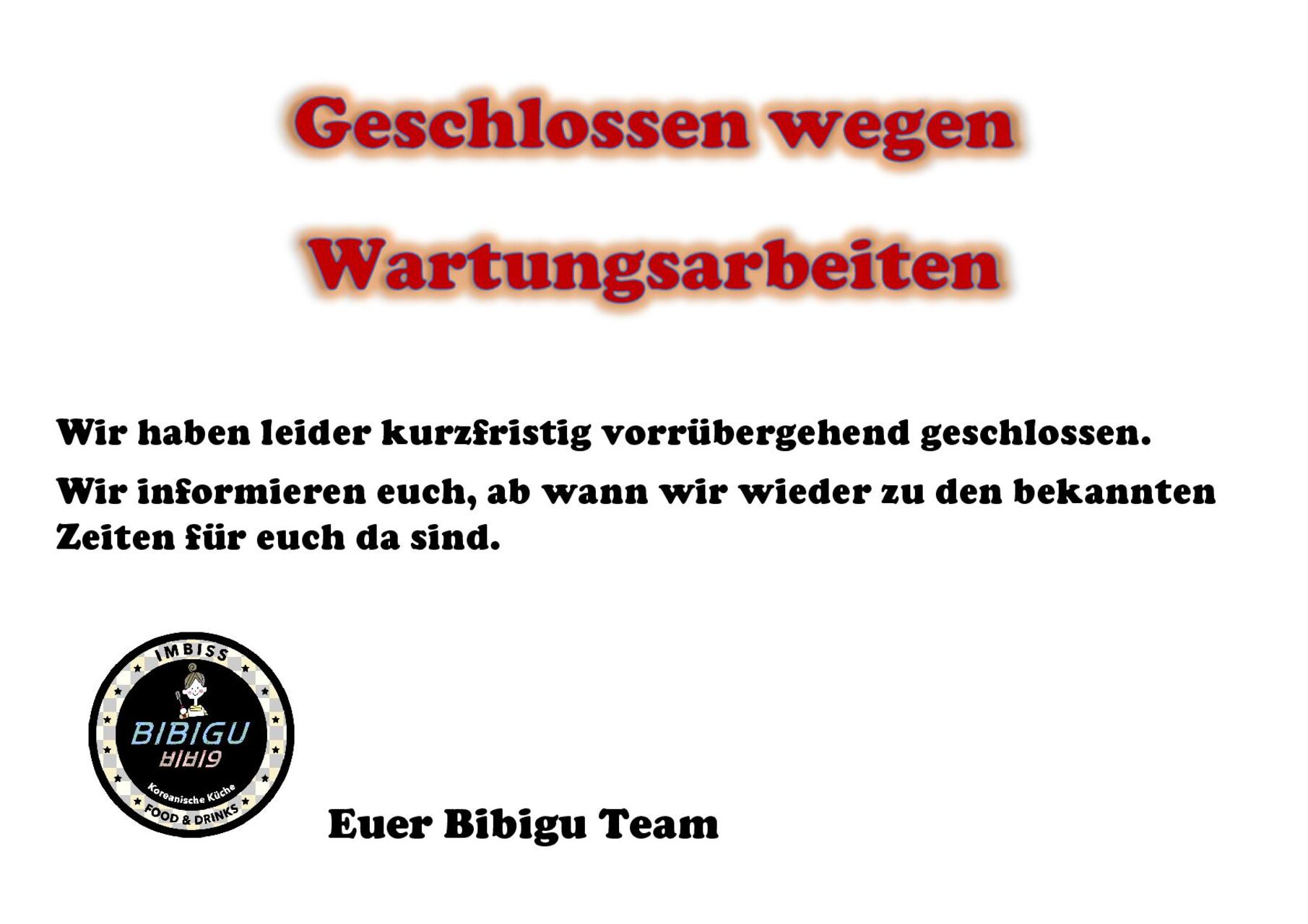 Wartungsarbeiten