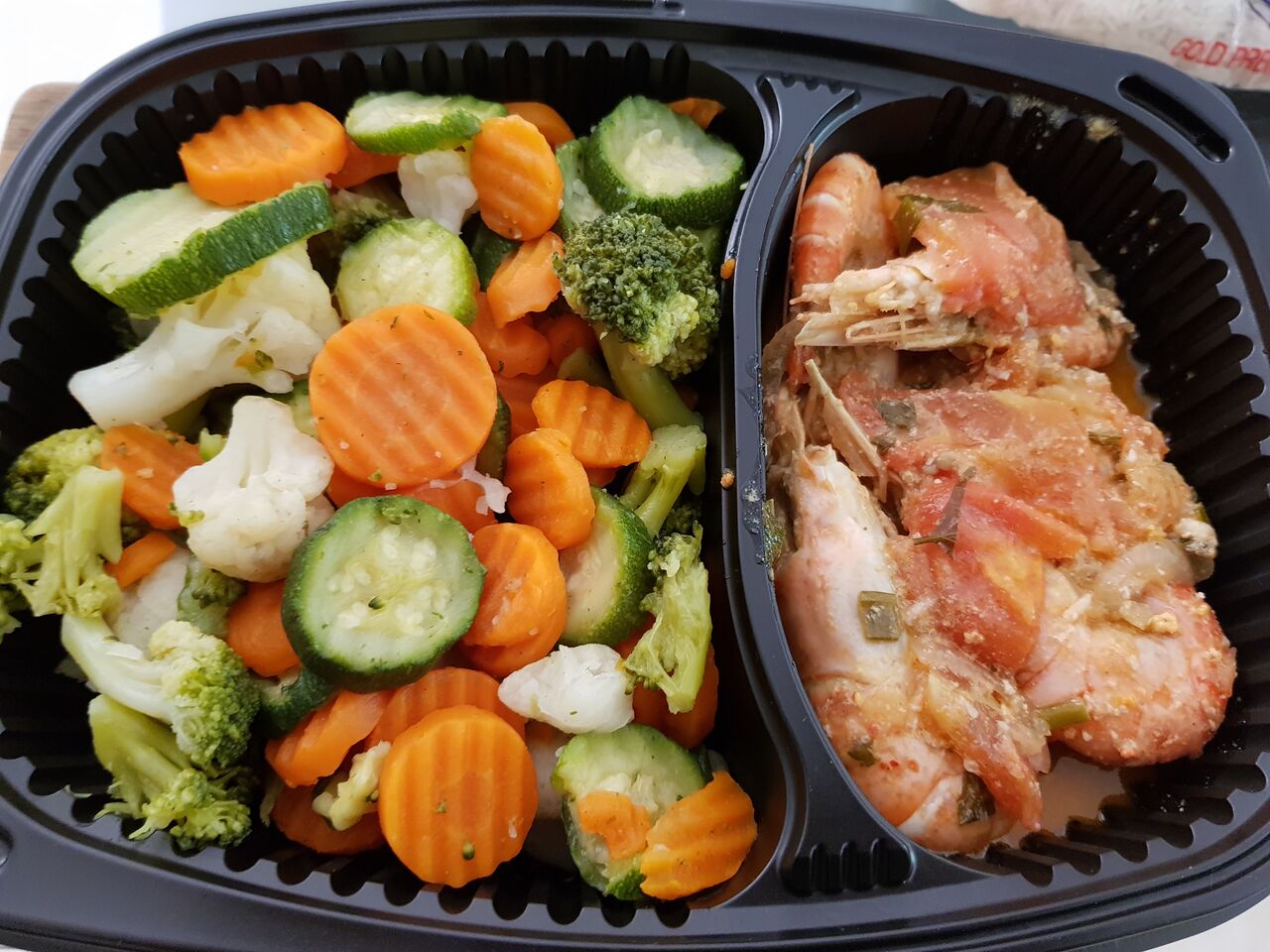 Légumes vapeurs, Blaff de Ouassous