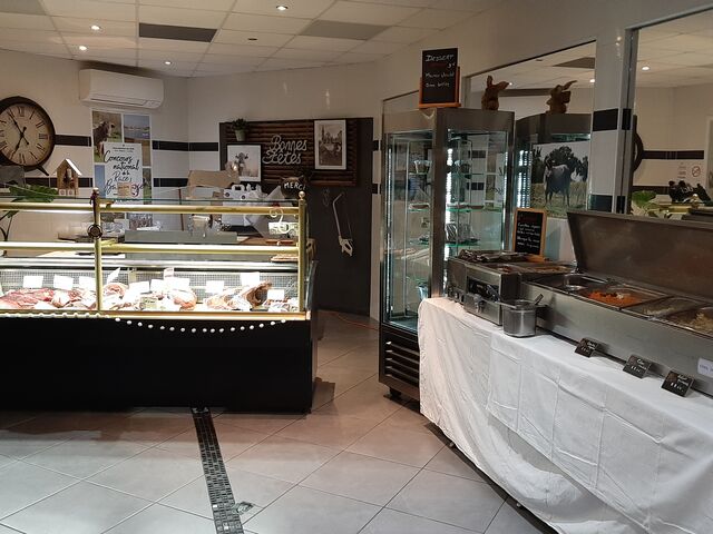 Rayon boucherie charcuterie plats cuisinés